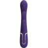 PRETTY LOVE - SHANIA TRIPLE RABBIT VIBRATEUR MULTIFONCTION VIOLET