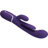 PRETTY LOVE - SHANIA TRIPLE RABBIT VIBRATEUR MULTIFONCTION VIOLET