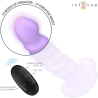 INTENSE - BRENDA VIBRATEUR TAILLE M DESIGN SPIRALE 10 VIBRATIONS VIOLET TÉLÉCOMMANDE