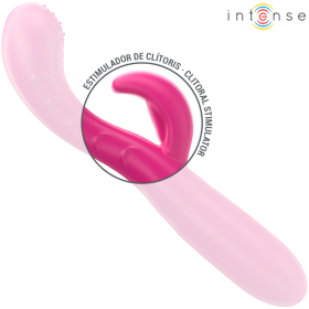 INTENSE - AMARA VIBRATEUR AVEC LANGUE STIMULANTE 10 VIBRATIONS ROSE