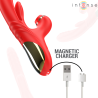 INTENSE - KAROL VIBRATEUR MULTIFONCTION POUSSÉE & STIMULATION & ASPIRATION ROUGE