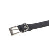 SUBBLIME - 953713 CEINTURE PUNK BONDAGE BOUCLE MÉTAL NOIRE TAILLE UNIQUE