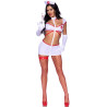 LEG AVENUE - COSTUME INFIRMIÈRE SEXY BLANC M