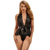 SUBBLIME - 930806 BODY SEXY À VOLANTS NOIR S/M