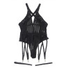 SUBBLIME - 954147 BODY AVEC PORTE-JARRETELLES NOIR S/M