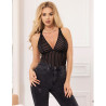 SUBBLIME - 954147 BODY AVEC PORTE-JARRETELLES NOIR S/M