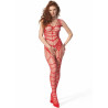 PASSION - BS 102 BODYSTOCKING ROUGE TAILLE UNIQUE