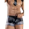 Shorty noir wetlook - J Lingerie