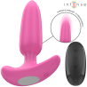 INTENSE - ROSS ANAL PLUG 10 VIBRATIONS ROSE TÉLÉCOMMANDE