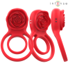 INTENSE - GAIL STIMULATEUR ROSE 10 VIBRATIONS ROUGE TELECOMMANDE