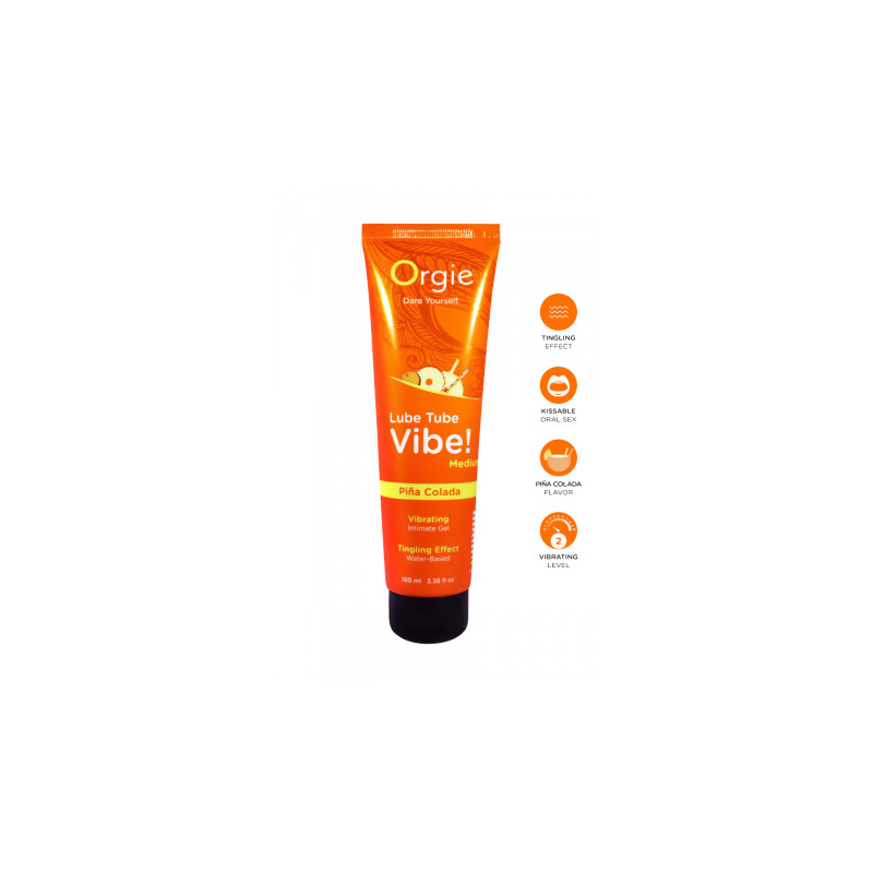 Lubrifiant Lube Tube Vibe (Medium) Pina Colada 100ml