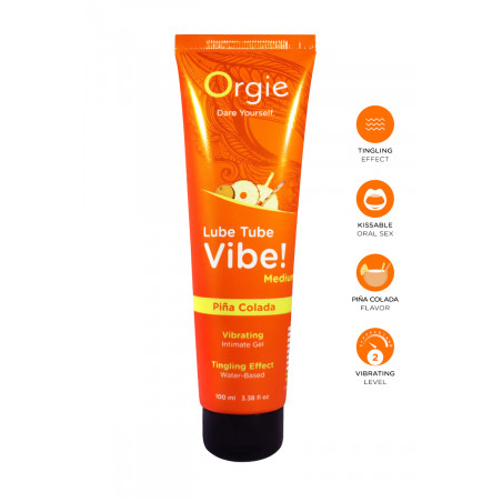 Lubrifiant Lube Tube Vibe (Medium) Pina Colada 100ml