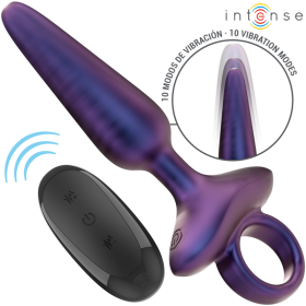 INTENSE - MARLON PLUG ANAL VIBRANT MODÈLE 4 TÉLÉCOMMANDE