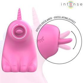 INTENSE - PINKIE STIMULATEUR LICORNE FUCSIA