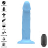 INTENSE - PHOEBE VIBRATEUR RÉALISTE 10 VIBRATIONS TÉLÉCOMMANDE BLEU