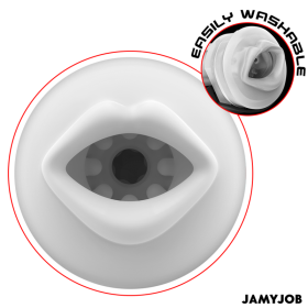 JAMYJOB - MASTURBATEUR BOUCHE AUTOMATIQUE MEGABITE 5 MODES D'ASPIRATION ET DE VIBRATION