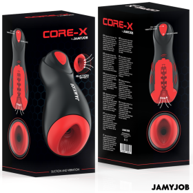 JAMYJOB - MASTURBATEUR AUTOMATIQUE CORE-X 5 MODES D'ASPIRATION ET DE VIBRATION