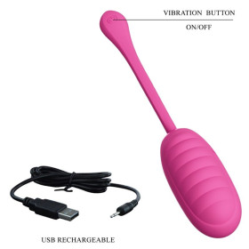 PRETTY LOVE - OEUF VIBRANT RECHARGEABLE ROSE CATALINA