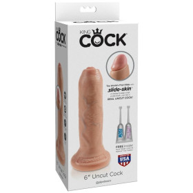 KING COCK - GODE RÉALISTE CHAIR NON COUPÉ 17 CM