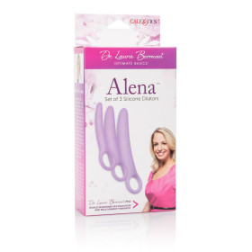 CALIFORNIA EXOTICS - DR LAURA BERMAN ALENA ENSEMBLE DE 3 DILATEURS EN SILICONE