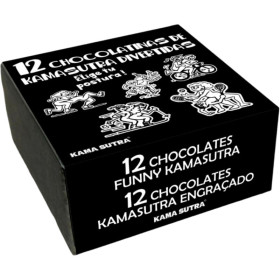 DIABLO PICANTE - COFFRET DE 12 CHOCOLATINS AUX POSTURES KAMASUTRA