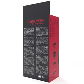 DARKNESS - BÂILLON EN SILICONE À OS ROUGE