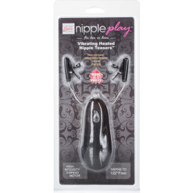 CALIFORNIA EXOTICS - VIBR TEASERS CHAUFFANT NIPPLE NOIR