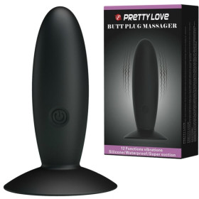 PRETTY LOVE - PLUG ANAL RECHARGEABLE EN SILICONE BOTTOM