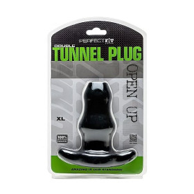 PERFECT FIT BRAND - BOUCHON DOUBLE TUNNEL XL GRAND NOIR