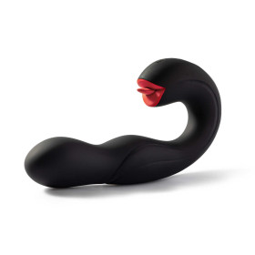 Joi Pro 2 Black - Vibrateur - lécheur de clitoris rotatif à tête télécommandée pour le point G