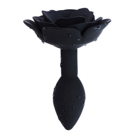 OHMAMA FETISH - PLUG ANAL EN SILICONE ROSE NOIR