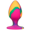 CALIFORNIA EXOTICS - CHEEKY GRAND PLUG ANAL TIE-DYE