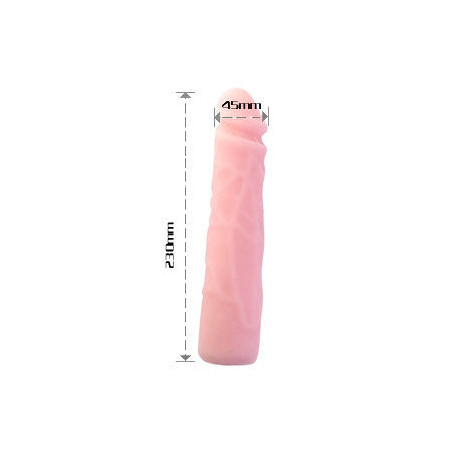 BAILE - GODE EN SILICONE RÉALISTE SKIN TOUCH 23 CM