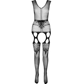 PASSION - BODYSTOCKING ECO COLLECTION ECO BS014 NOIR