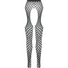 PASSION - BODYSTOCKING ECO COLLECTION ECO S003 NOIR