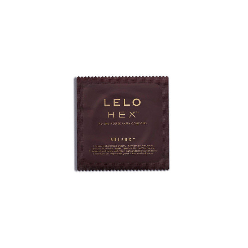 LELO - PRÉSERVATIFS HEX RESPECT XL 36 PACK