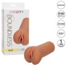 CALIFORNIA EXOTICS - BOUNDLESS VULVA STROKER - PEAU CARAMEL