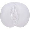 CALIFORNIA EXOTICS - BOUNDLESS VULVA STROKER - TRANSPARENT