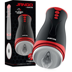 JAMYJOB - MASTURBATEUR  COMPRESSION ET VIBRATION JANGO