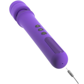 FANTASY FOR HER - BAGUETTE DE MASSAGE RECHARGEABLE POUR ELLE & VIBRATEUR 50 NIVEAUX VIOLETTES