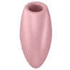 SATISFYER - STIMULATEUR ET VIBRATEUR CUTIE HEART AIR PULSE ROSE