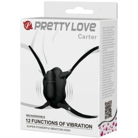 PRETTY LOVE - STRAP ON AVEC BALLE VIBRANTE CARTER