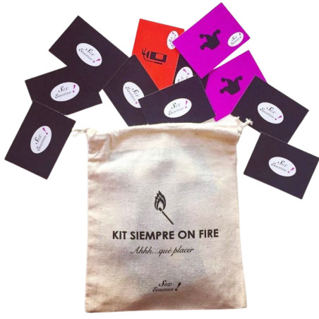 LARA - JEU KIT TOUJOURS EN FEU POUR COUPLES SEX EMOTION