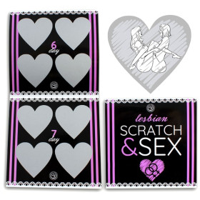 SECRETPLAY - JEU DE SCRATCH ET DE SEXE POUR COUPLES POSITIONS LESBIENNES (ES/EN/FR/PT/DE)