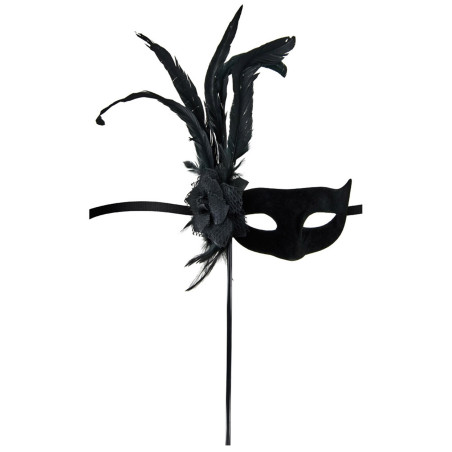 Masque loup Orfeo noir - CC709721001000