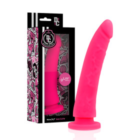 DELTA CLUB - TOYS HARNAIS + DONG SILICONE ROSE 17 X 3 CM