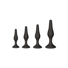 Coffret 4 plugs plaisir anal noirs - CC5700900010