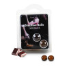 Boules de massage Brésiliennes chocolatées - BZ3857