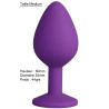 Plug bijou violet Medium - DB-RY068PUR