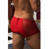 Boxer rouge avec double zip Wiz - LM16-67RED